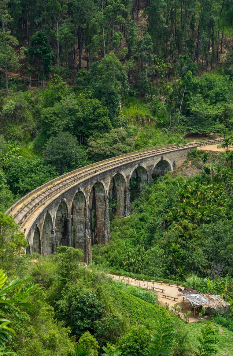 Railway Route scenary in Nature